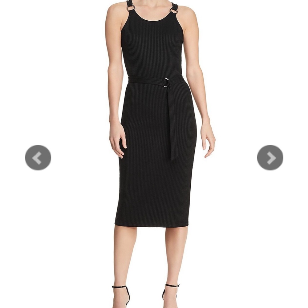 Michael by Michael Kors Ring Strap ribbed tank dress. Size Small